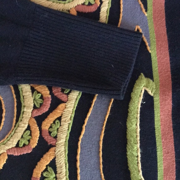 Vintage Bob Mackie (Wearable Art) Retro Sweater - Picture 4 of 6